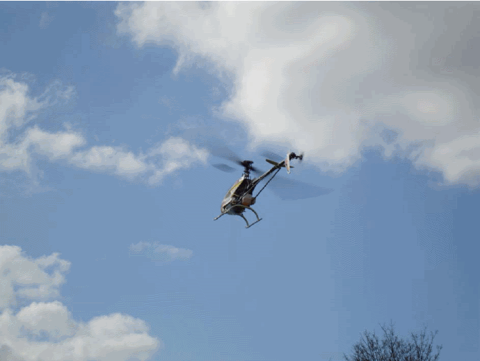 unmanned helicopter testing