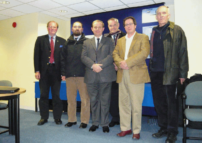 joseph barnard meeting of the AUVSI London Chapter