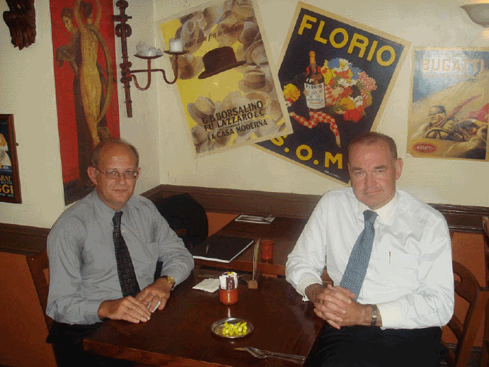 joseph barnard and Roger Xuereb Archer