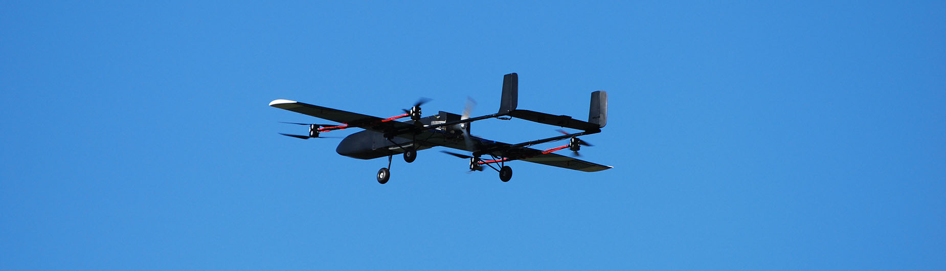 BML unmanned aircraft flying autonomously