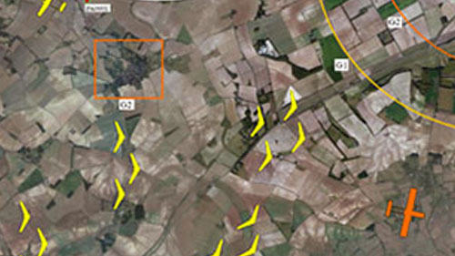 Using a formation of intelligent Unmanned Aircraft